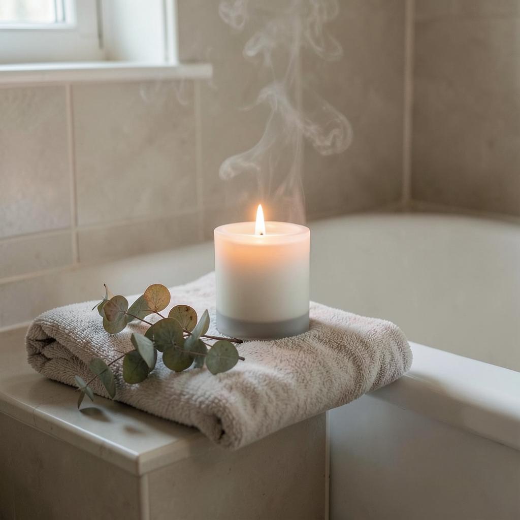 POTIL candles and diffusers styled in the home